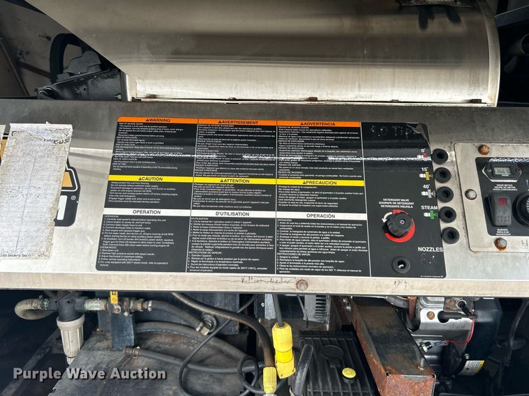 image for item KW9236 2012 C&W trailers  pressure washer trailer