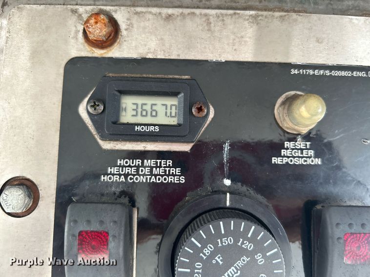 image for item KW9236 2012 C&W trailers  pressure washer trailer