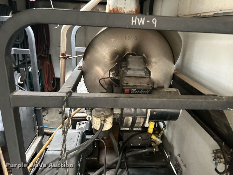 image for item KW9236 2012 C&W trailers  pressure washer trailer