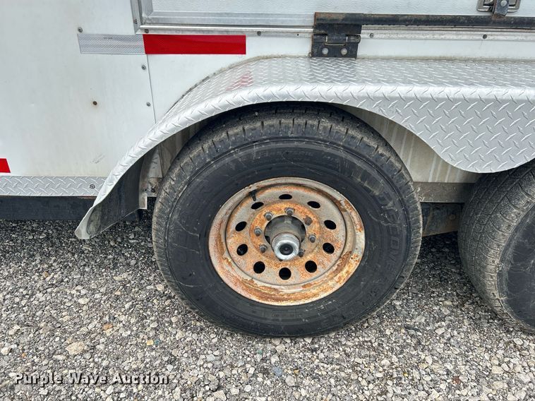 image for item KW9236 2012 C&W trailers  pressure washer trailer