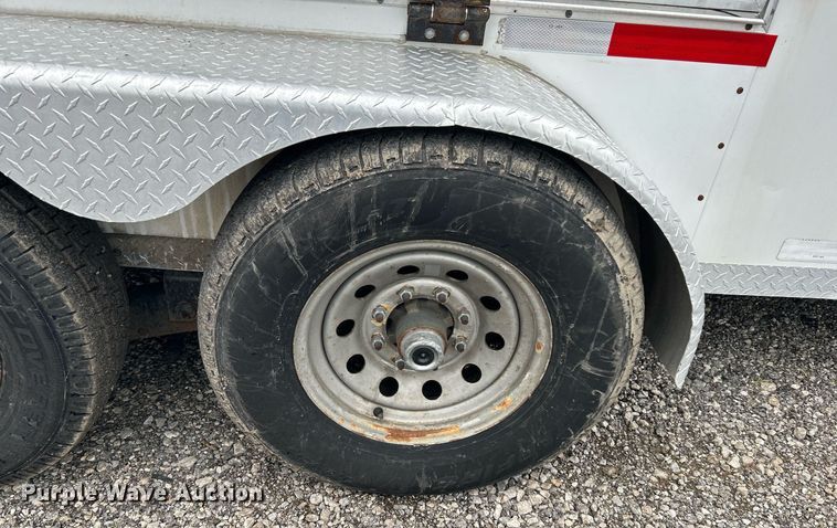 image for item KW9236 2012 C&W trailers  pressure washer trailer