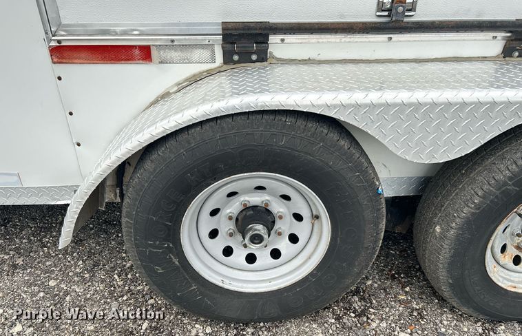 image for item KW9236 2012 C&W trailers  pressure washer trailer