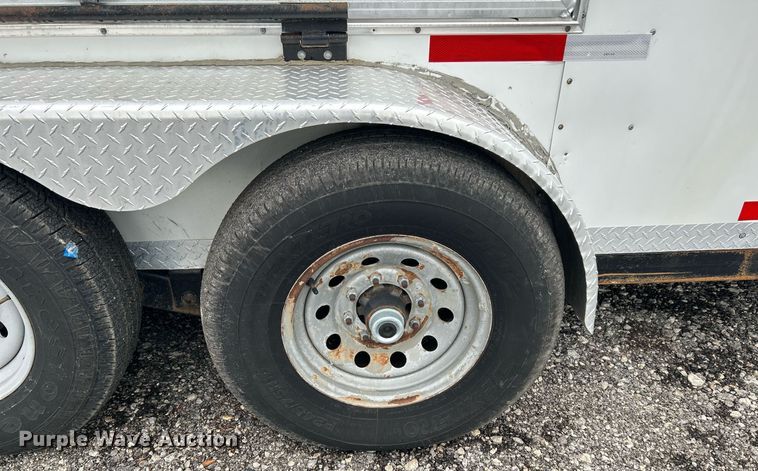 image for item KW9236 2012 C&W trailers  pressure washer trailer