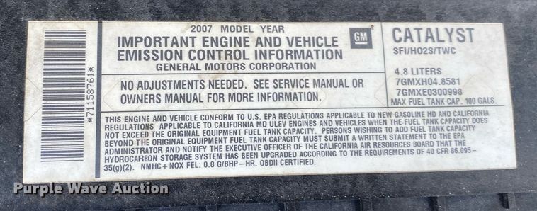 image for item KW9271 2007 Chevrolet Express G3500  school bus