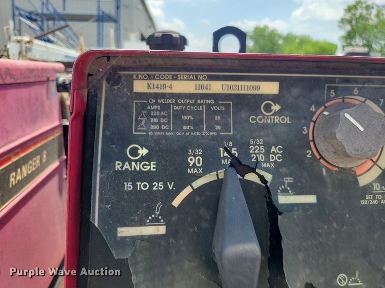 image for item LE9160 (2) Lincoln Ranger welders