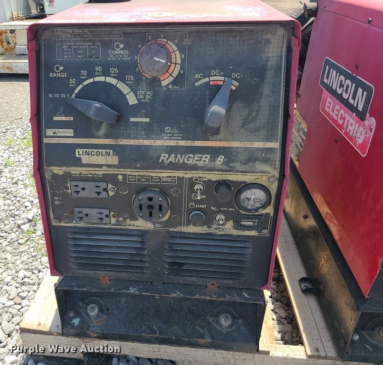 image for item LE9160 (2) Lincoln Ranger welders