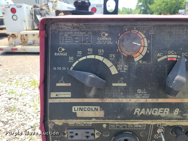 image for item LE9160 (2) Lincoln Ranger welders