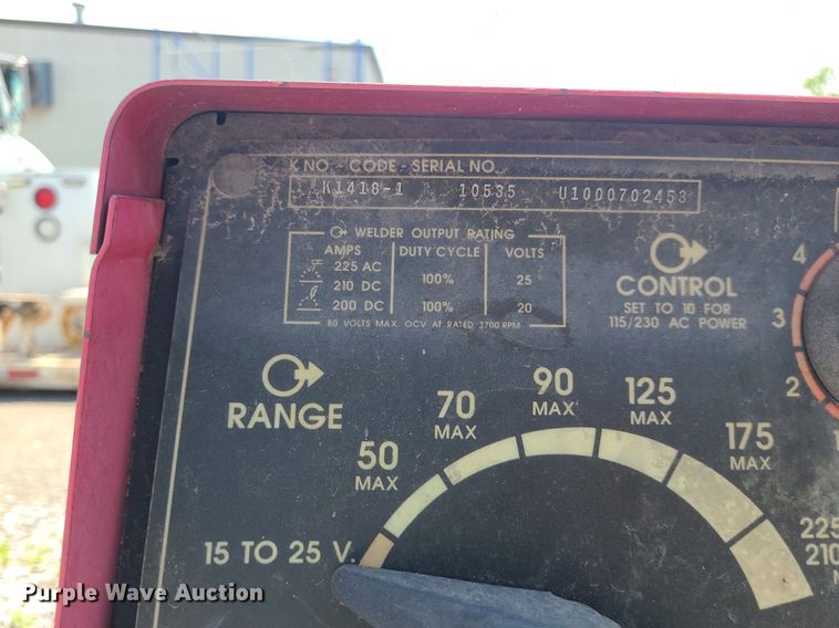 image for item LE9160 (2) Lincoln Ranger welders