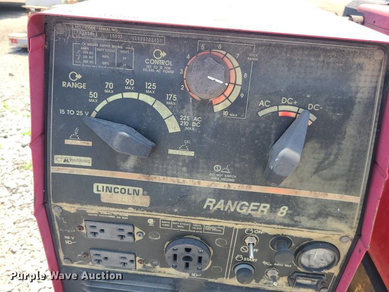 image for item LE9160 (2) Lincoln Ranger welders