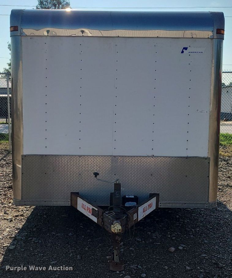image for item LE9197 2004 Pace  enclosed cargo trailer