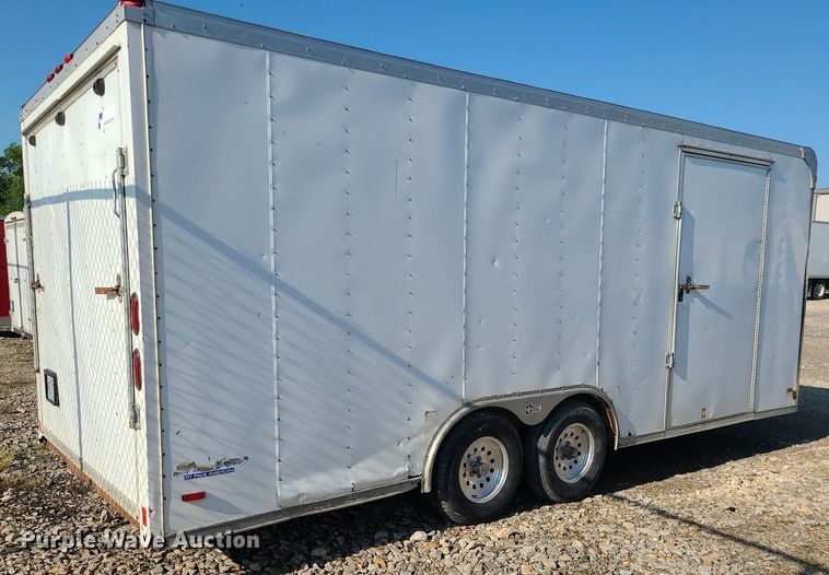 image for item LE9197 2004 Pace  enclosed cargo trailer