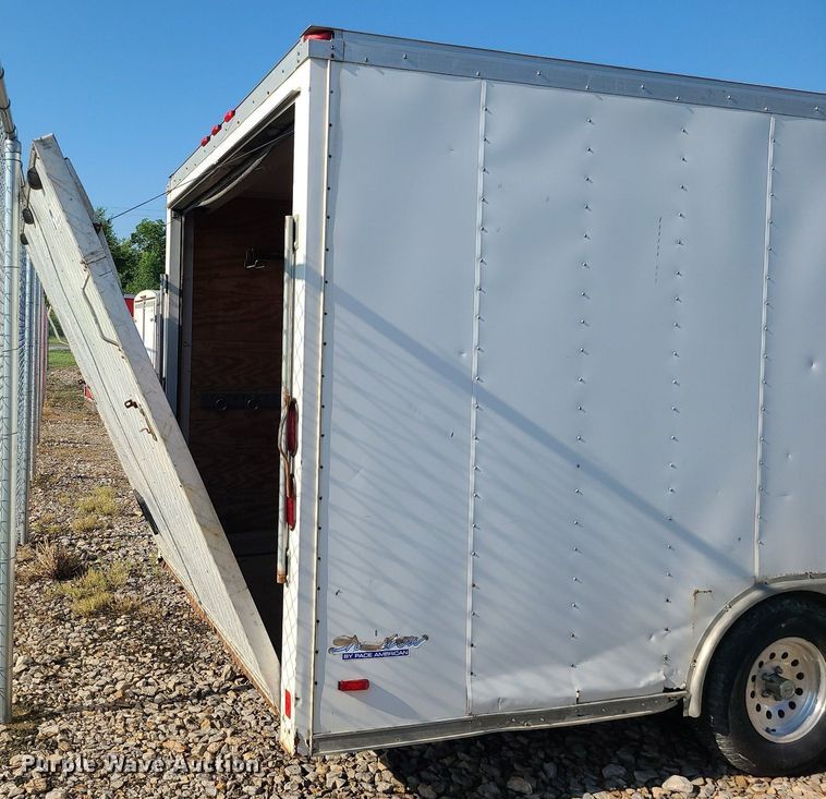 image for item LE9197 2004 Pace  enclosed cargo trailer