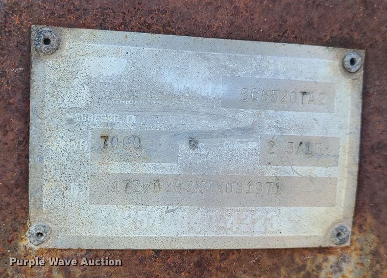 image for item LE9197 2004 Pace  enclosed cargo trailer