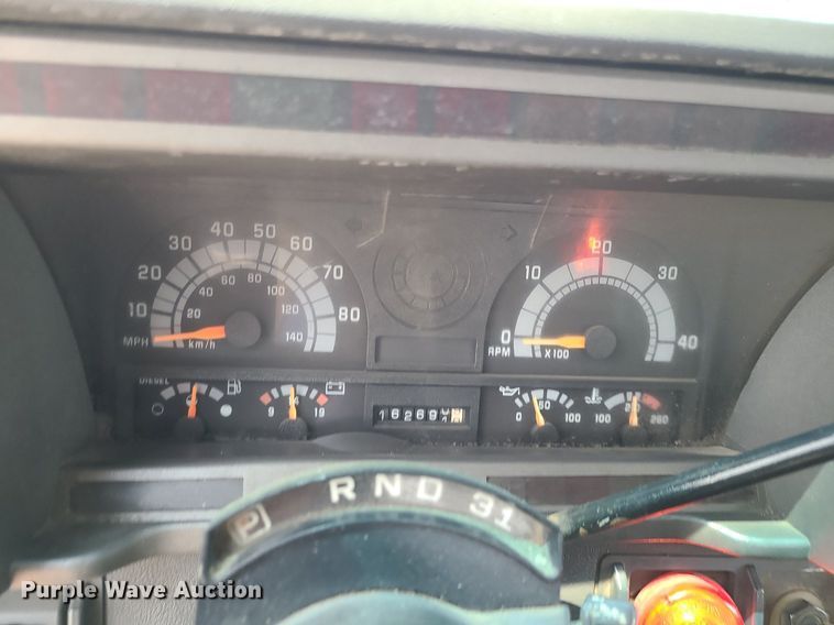 image for item LE9240 1997 GMC C5500  flatbed truck