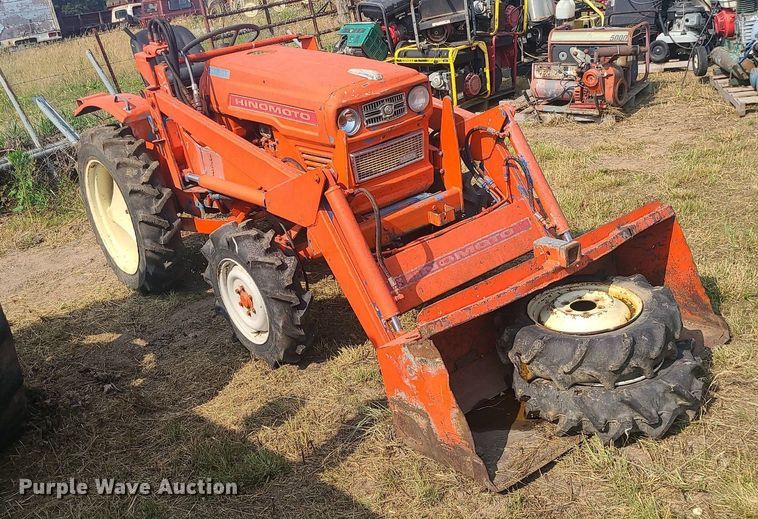 image for item LE9247 Hinomoto 1477  tractor