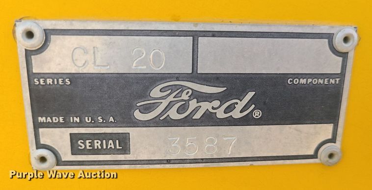 image for item LE9248 Ford CL-20  skid steer loader