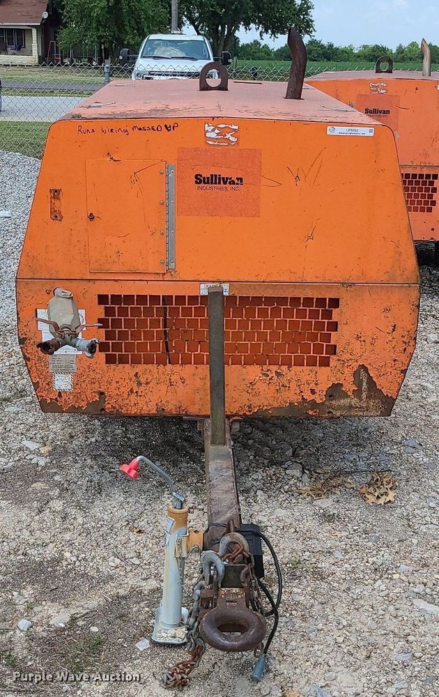 image for item LE9263 Sullivan D18506JD  air compressor