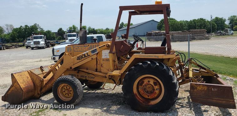 image for item LE9265 1985 Case 480LL  landscape tractor