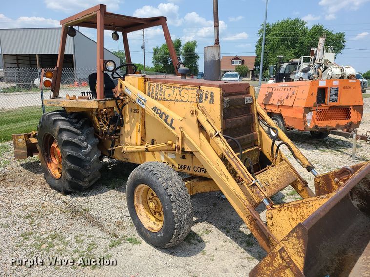 image for item LE9265 1985 Case 480LL  landscape tractor