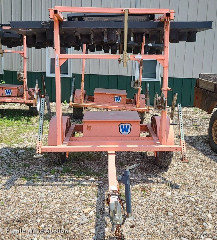 image for item LE9266 (2) Wanco arrow board trailers