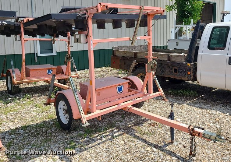 image for item LE9266 (2) Wanco arrow board trailers