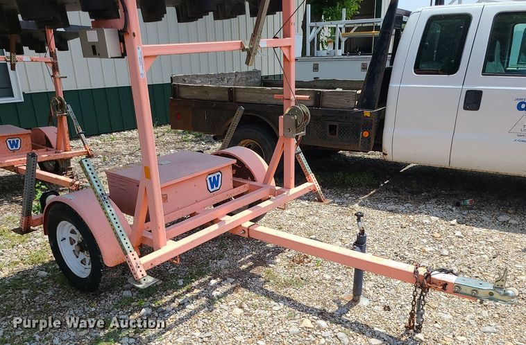 image for item LE9266 (2) Wanco arrow board trailers