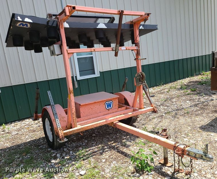 image for item LE9266 (2) Wanco arrow board trailers