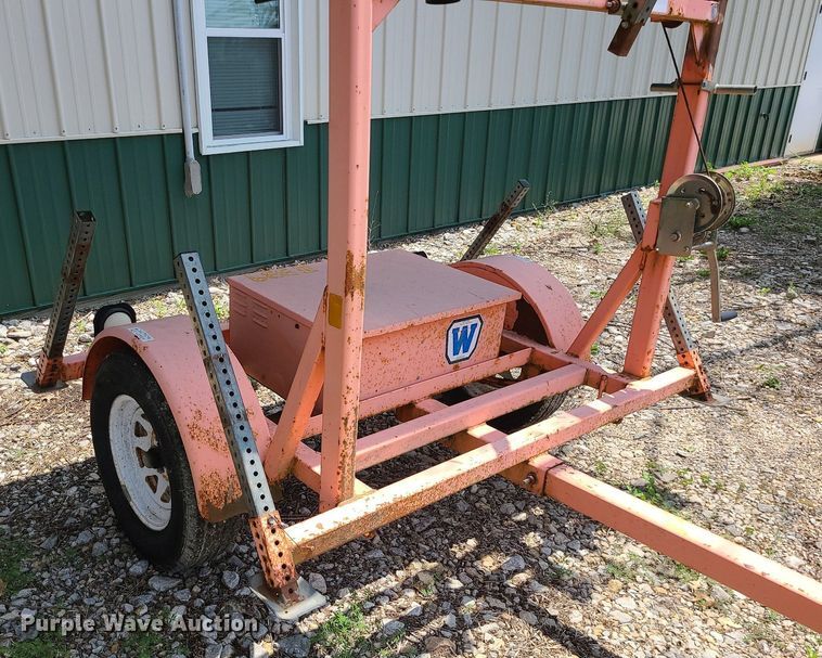 image for item LE9266 (2) Wanco arrow board trailers