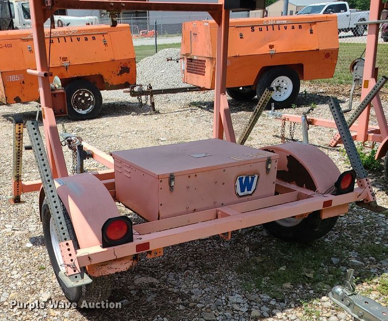 image for item LE9266 (2) Wanco arrow board trailers