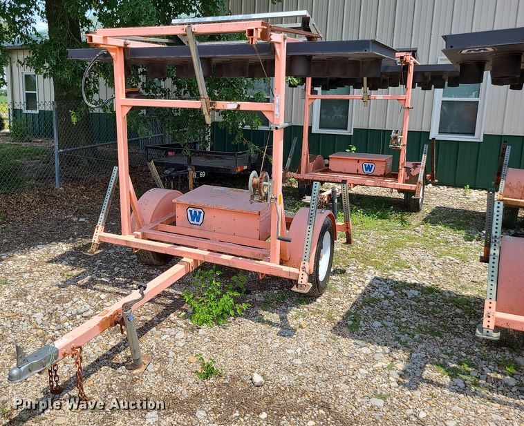 image for item LE9267 (2) Wanco arrow board trailers