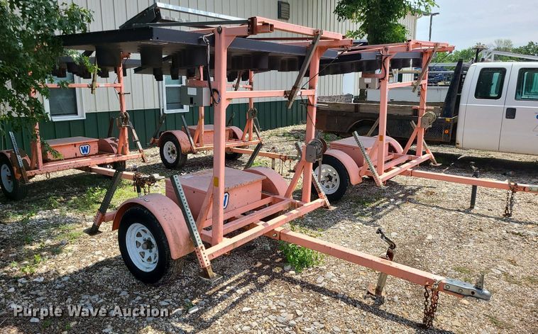 image for item LE9267 (2) Wanco arrow board trailers