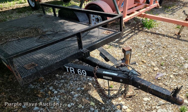 image for item LE9268 2004 Shop built  utility trailer