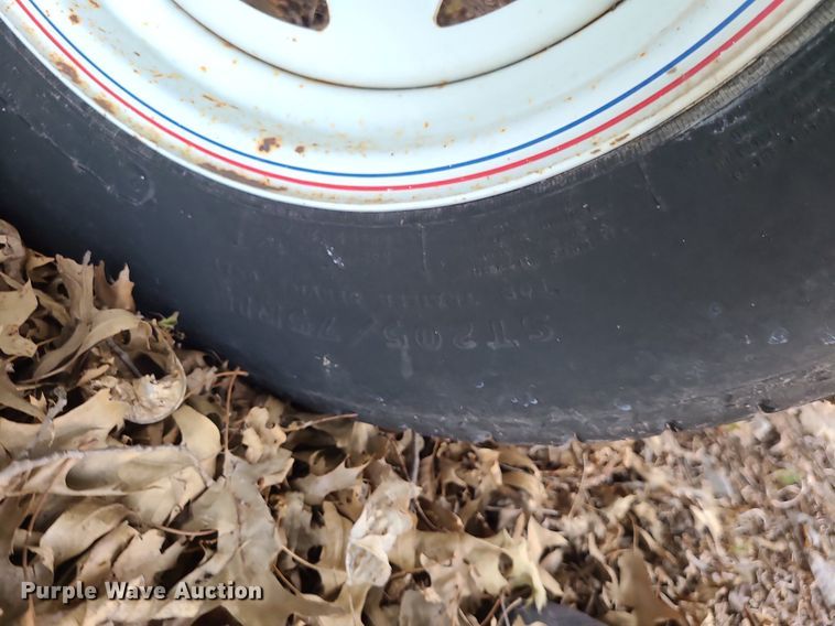 image for item LE9268 2004 Shop built  utility trailer