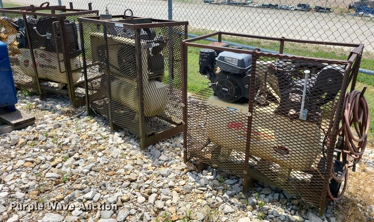 image for item LE9272 (3) Ingersoll Rand 2475 air compressors