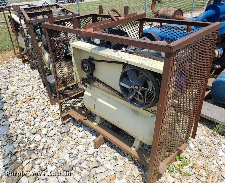 image for item LE9272 (3) Ingersoll Rand 2475 air compressors