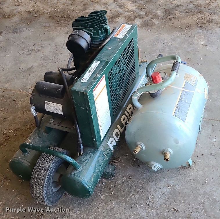 image for item LE9281 Rolair  air compressor