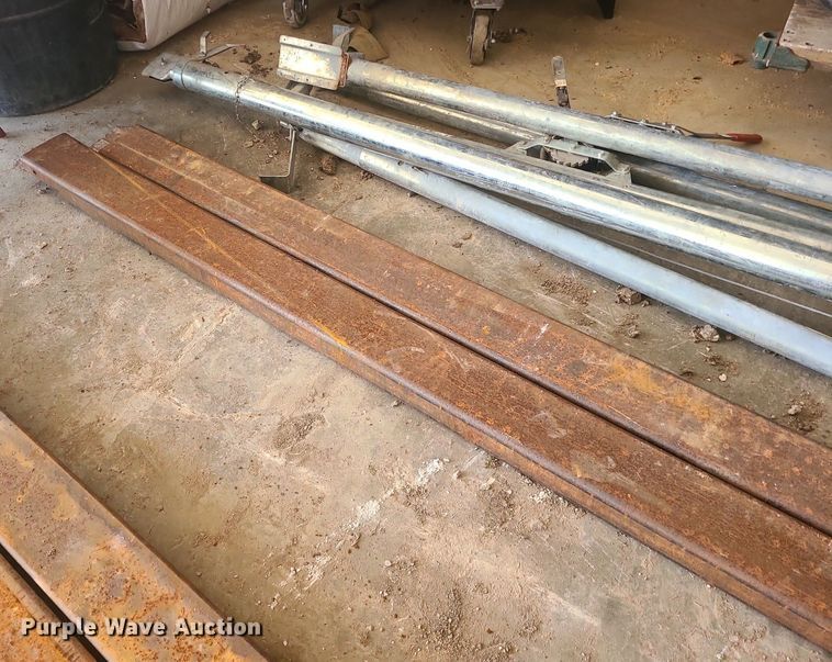 image for item LE9285 Shop built  11.5'L fork extensions