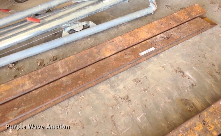 image for item LE9285 Shop built  11.5'L fork extensions