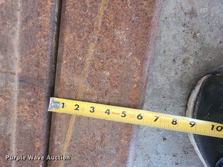 image for item LE9285 Shop built  11.5'L fork extensions