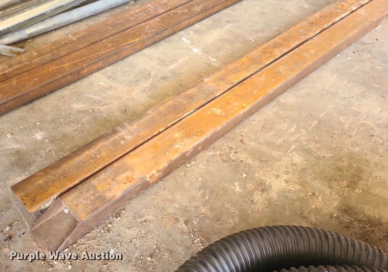 image for item LE9286 Shop built  10'L fork extensions