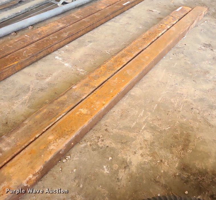 image for item LE9286 Shop built  10'L fork extensions