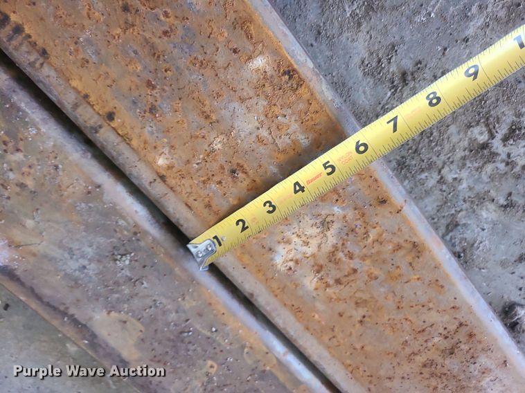 image for item LE9286 Shop built  10'L fork extensions