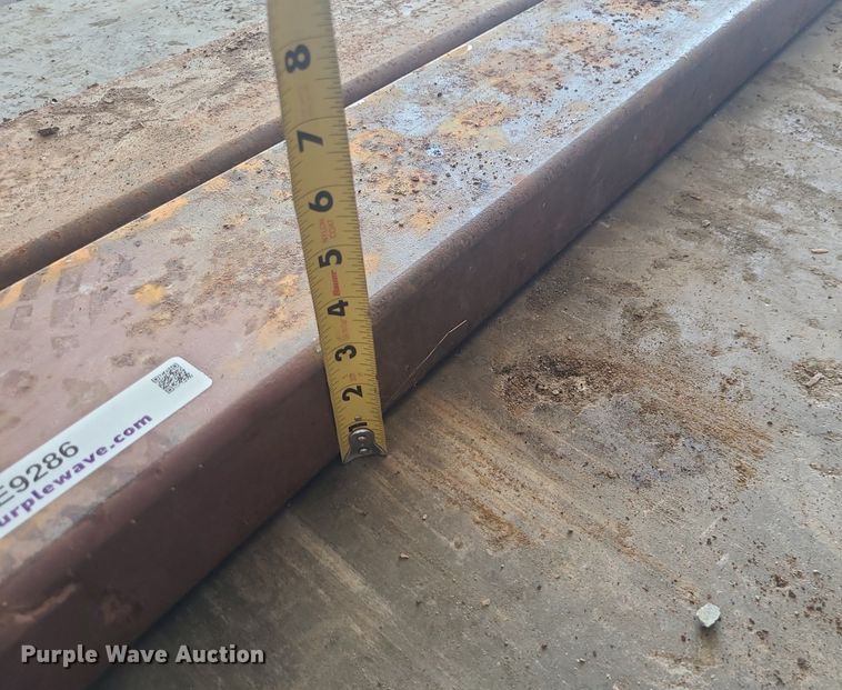 image for item LE9286 Shop built  10'L fork extensions