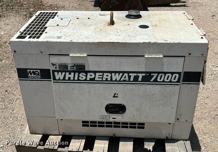 image for item LF9280 Multiquip Whisperwatt DA-7000SSA  generator