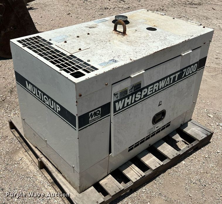 image for item LF9280 Multiquip Whisperwatt DA-7000SSA  generator