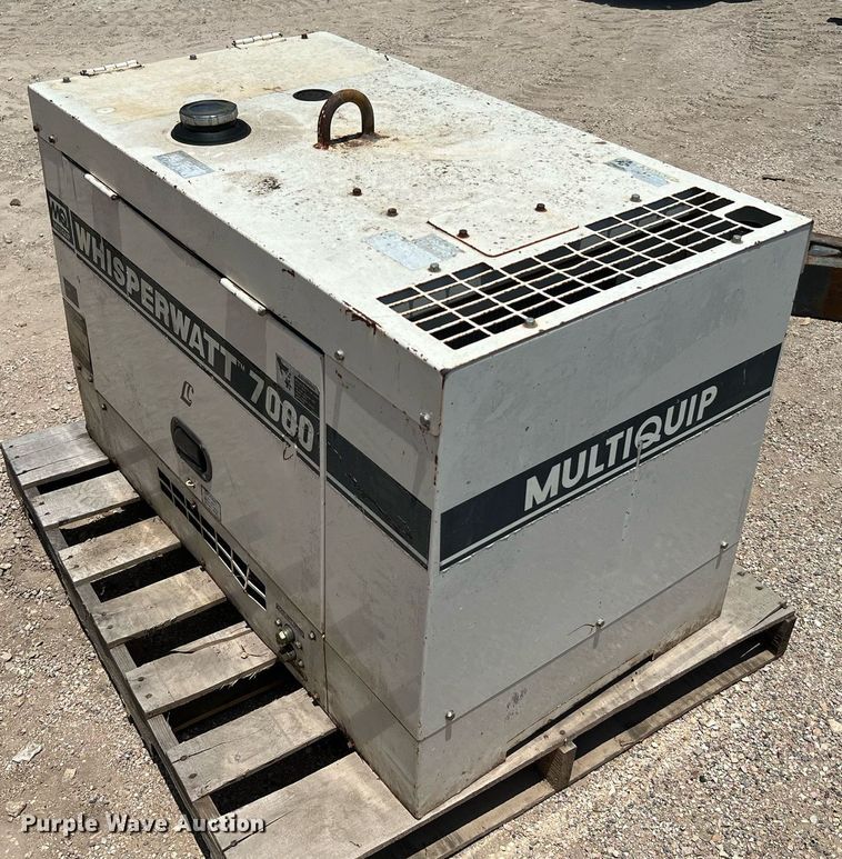 image for item LF9280 Multiquip Whisperwatt DA-7000SSA  generator