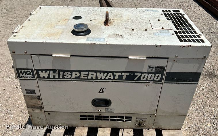image for item LF9280 Multiquip Whisperwatt DA-7000SSA  generator