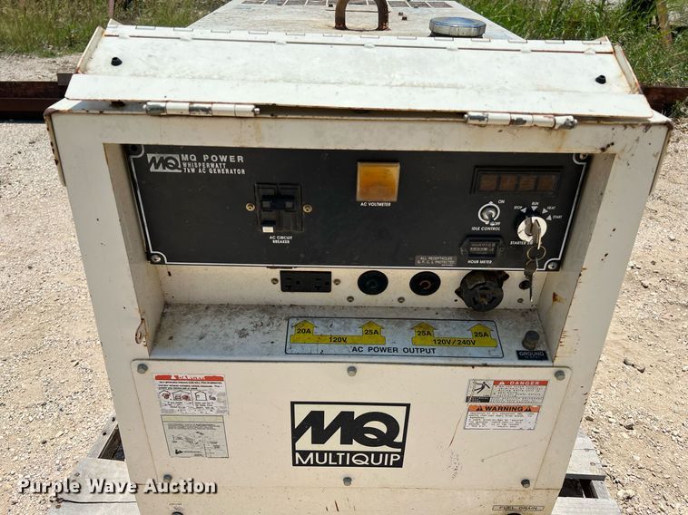 image for item LF9280 Multiquip Whisperwatt DA-7000SSA  generator