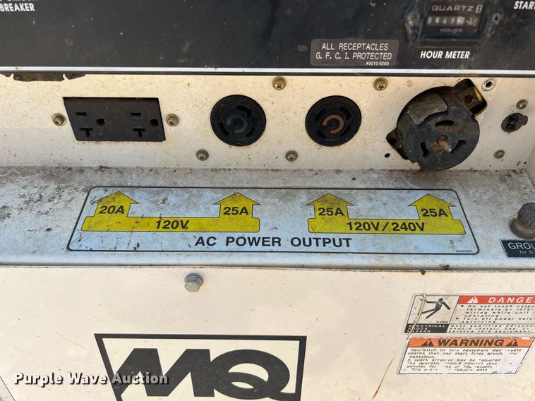 image for item LF9280 Multiquip Whisperwatt DA-7000SSA  generator