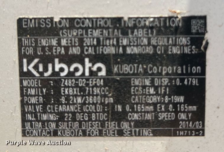 image for item LF9280 Multiquip Whisperwatt DA-7000SSA  generator